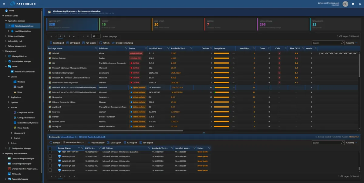 Application Vulnerability Hub