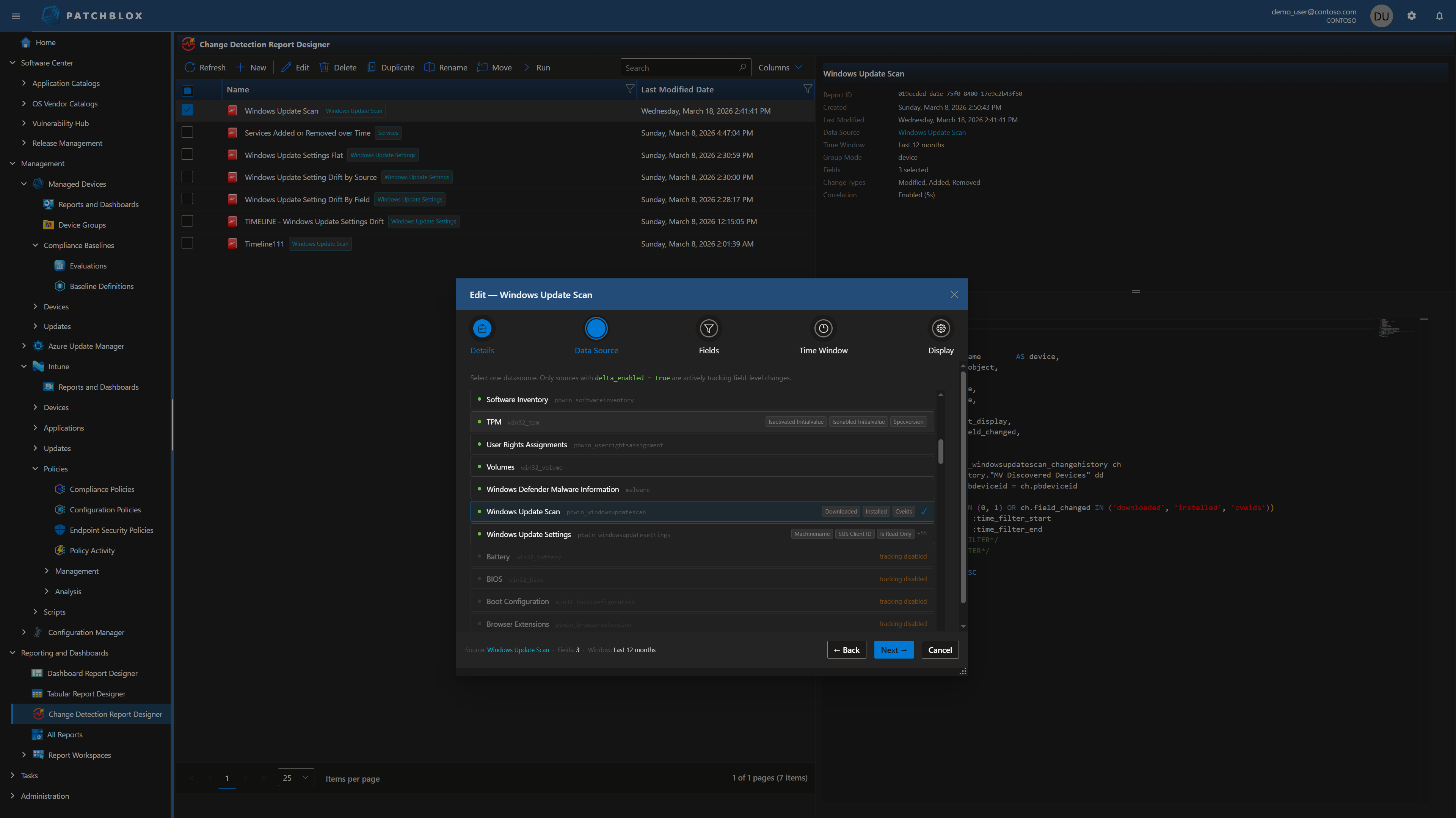 Change Timeline Designer