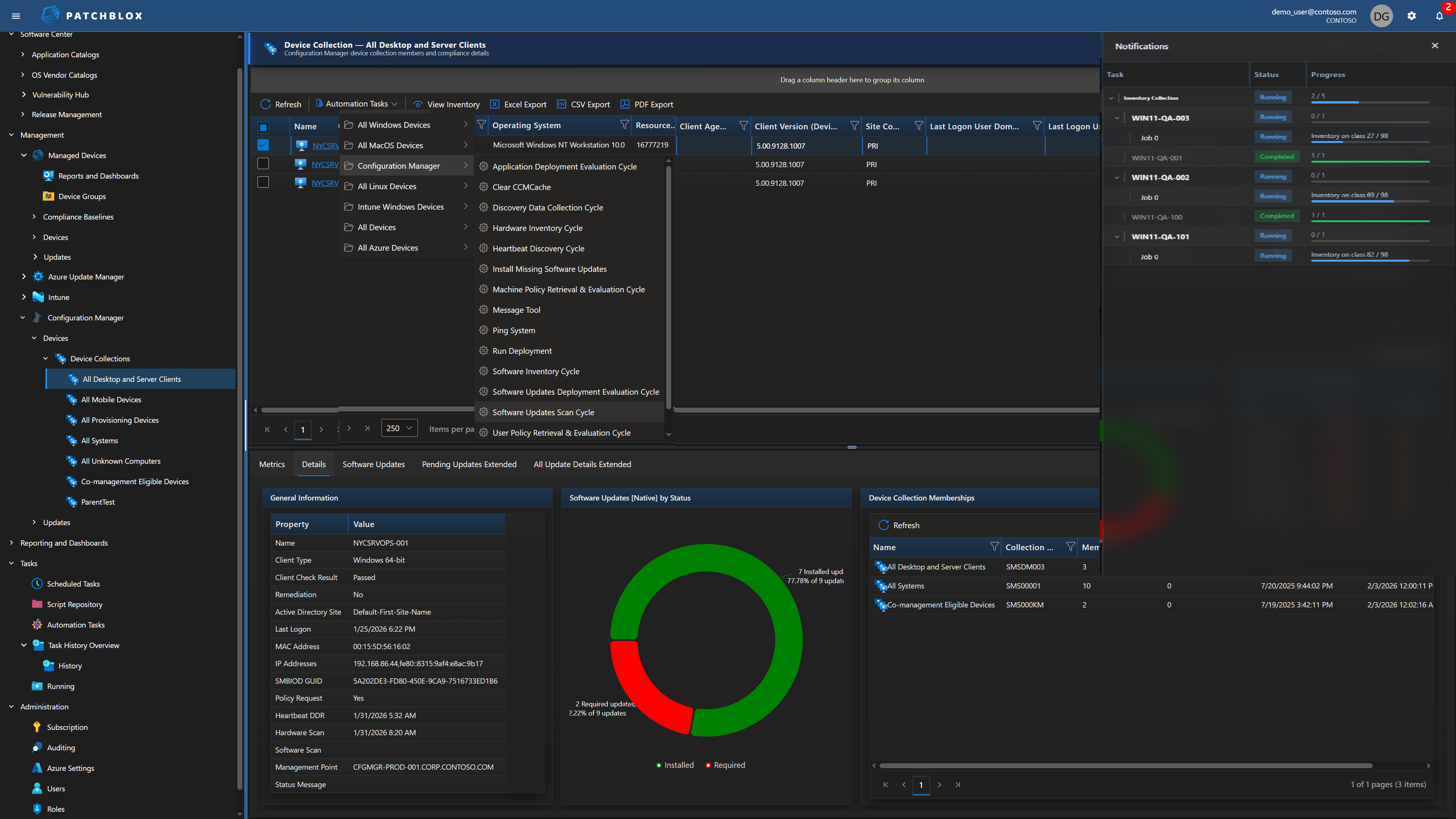 Real-Time Action Execution